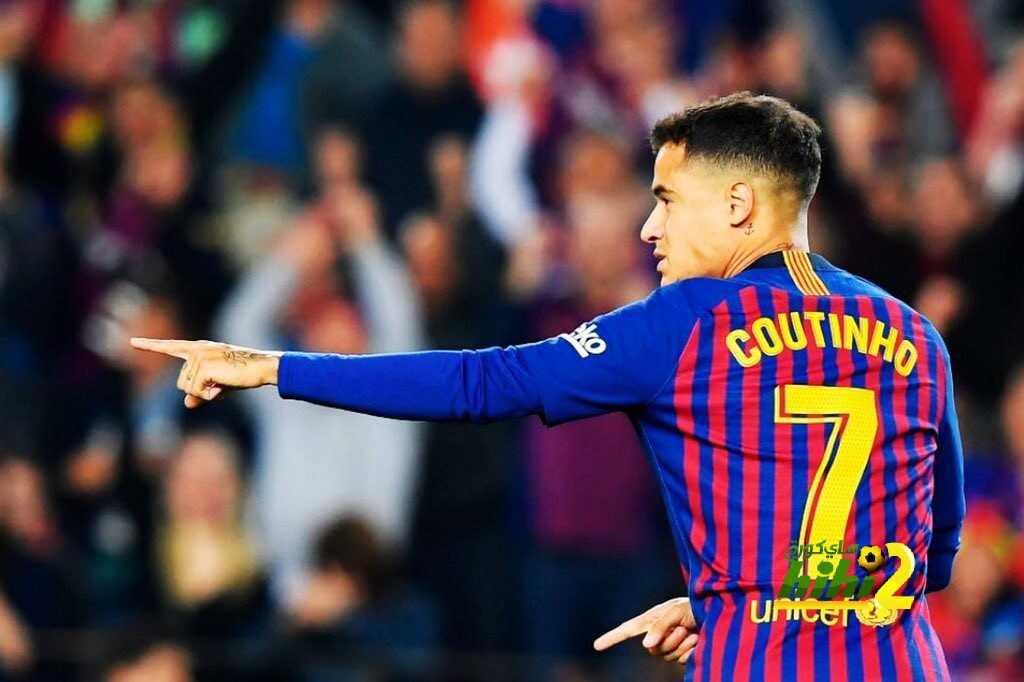 أرقام كوتينهو مع برشلونة