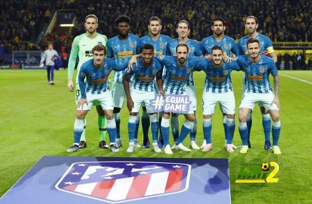 أتلتيكو مدريد يعلن غياب نجميه أمام سوسيداد