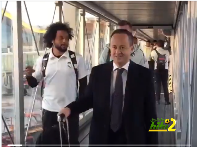 🔴 بعثة ريال مدريد في طريقها الي برشلونة