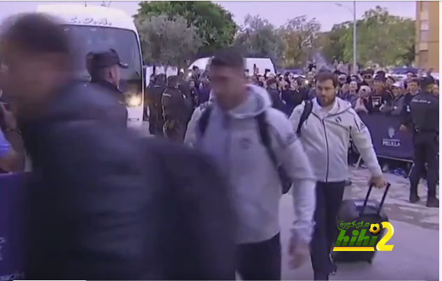 🔴 بعثة ريال مدريد تصل الي ملعب المباراة