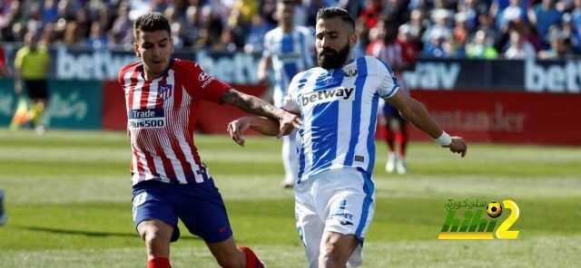 ليجانيس يفرض التعادل السلبي على أتلتيكو مدريد في الشوط الأول