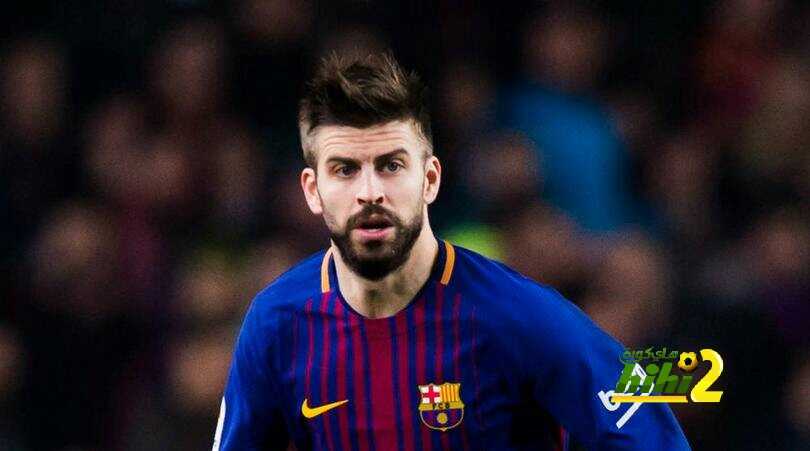 بيكية يصل لمباراته الـ100 مع برشلونة في الأبطال