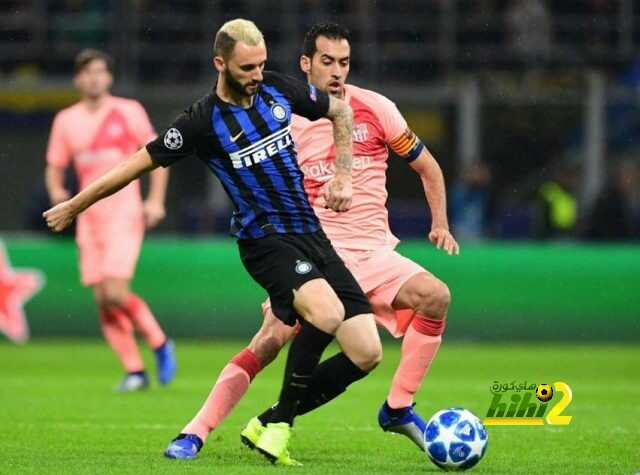 بوسكيتس أفضل لاعبي برشلونة أمام الإنتر