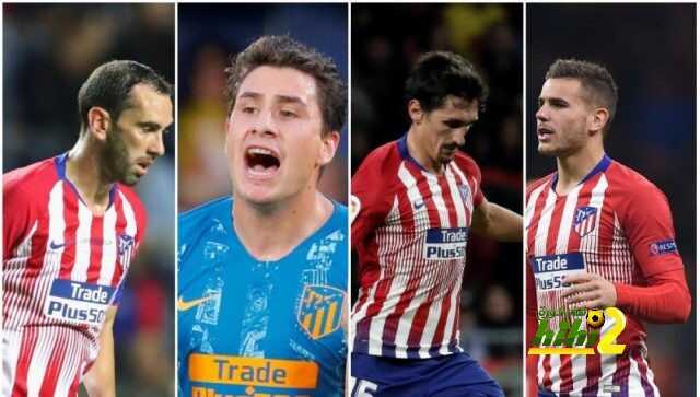 كارثة دفاعية في أتليتكو مدريد قبل مواجهة برشلونة