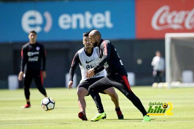 🔴 أرتورو فيدال خلال تدريبات المُنتخب التشيلي