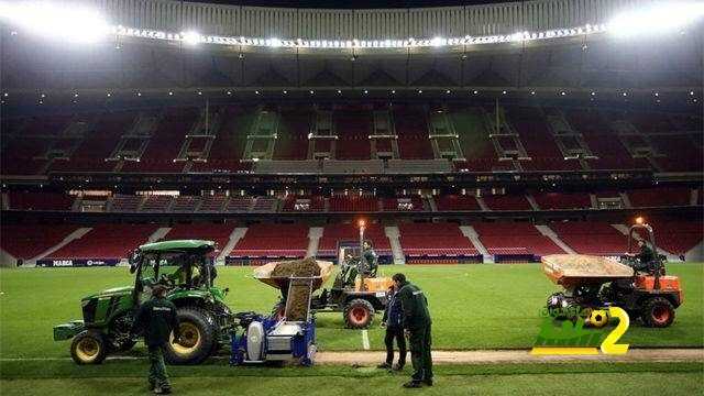 إنتهاء التحضيرات في الواندا ميتروبوليتانو استعدادًا لمواجهة برشلونة