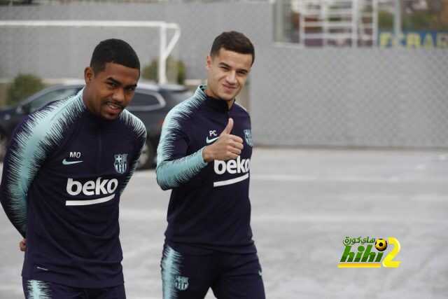 كوتينيو يعود لتدريبات برشلونة