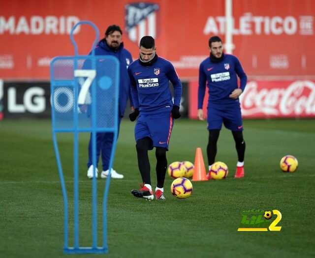 🔴 بالصور : الاستعدادات الأخيرة لأتلتيكو مدريد قبل مواجهة برشلونة