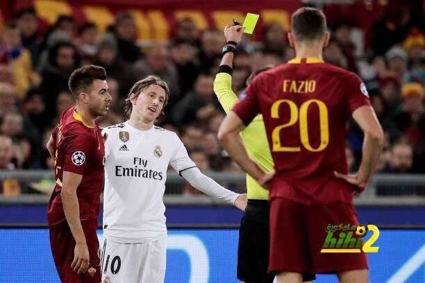 ريال مدريد ينهي الشوط الأول متعادلا سلبيا أمام روما