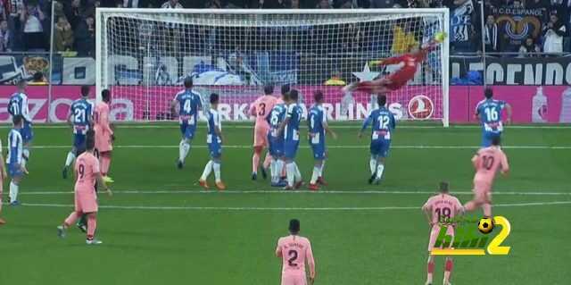 ميسي يفتتح التسجيل في شباك اسبانيول
