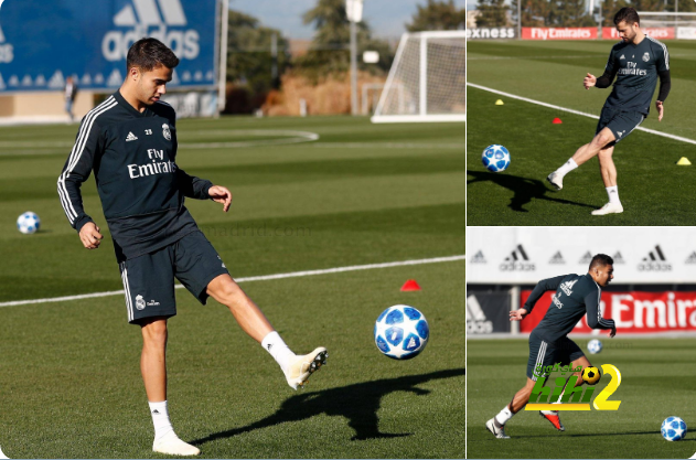 🔴ثلاثي ريال مدريد تدربوا منفردين علي العشب مع الكرة