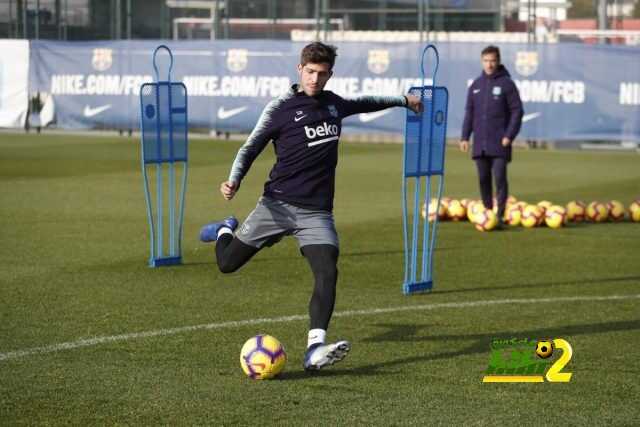 برشلونة يستعد لليفانتي في حضور روبيرتو