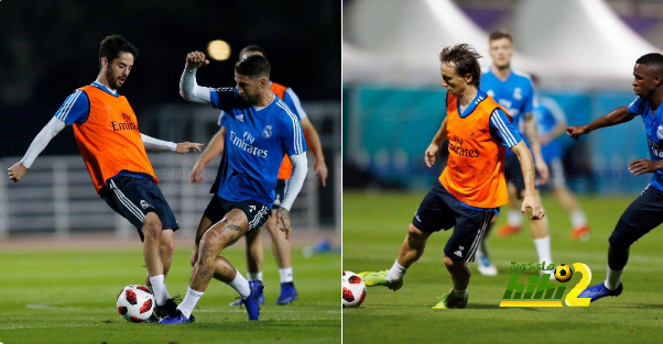 🔴بالصور : تدريبات ريال مدريد في ابو ظبي