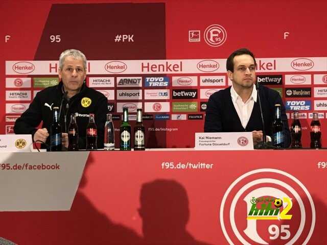 مدرب دورتموند يتقبل الهزيمة من دوسلدورف