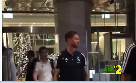 🔴فريق ريال مدريد يغادر مقرالاقامة باتجاه مركز التدريبات