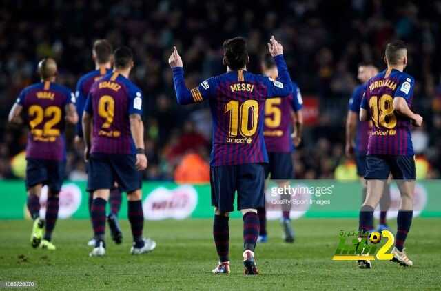 ميسي ، أكثر من شارك في أهداف برشلونة في 2018