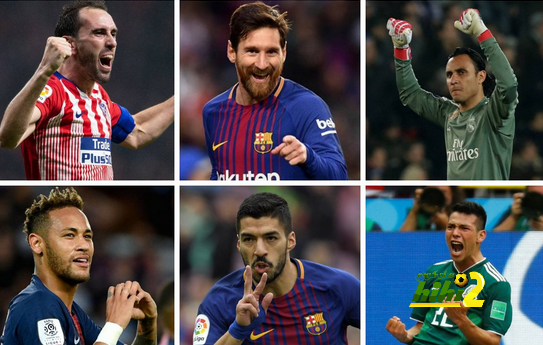 من هو اللاعب الأفضل في الأمريكتين لعام 2018 ؟