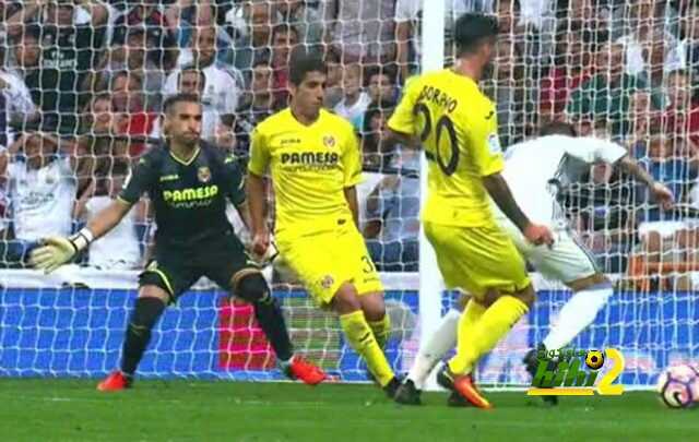 تشكيلة فياريال الرسمية ضد ريال مدريد