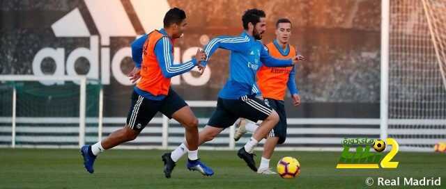 ريال مدريد يستعد لمواجهة ريال سوسيداد