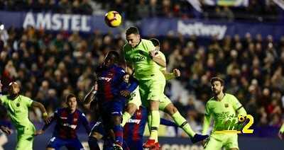 تاريخ مواجهات برشلونة وليفانتي