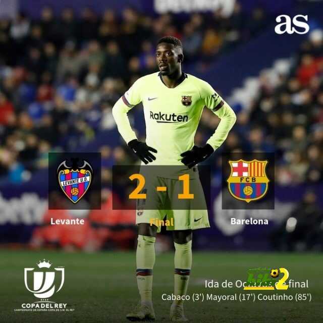 برشلونة يتعرض للهزيمة الأولى في عام 2019