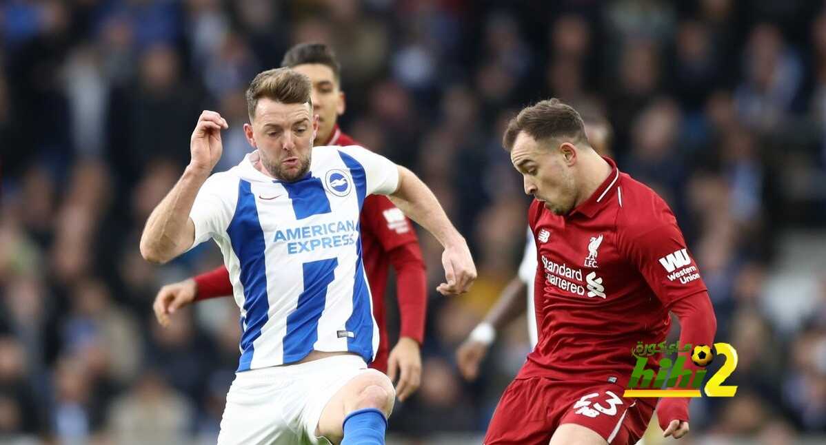 برايتون يفرض التعادل على ليفربول في الشوط الأول