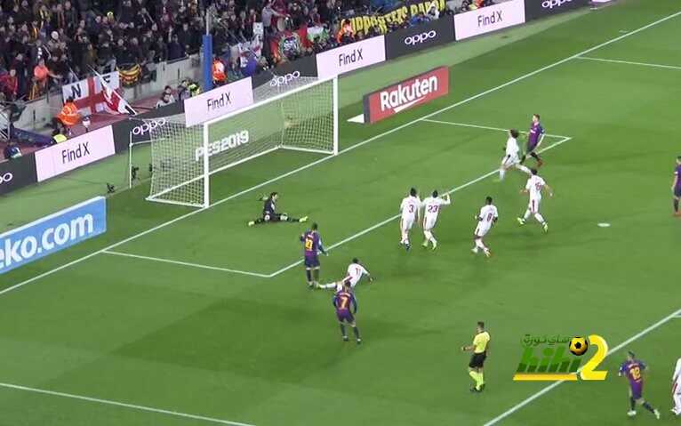 ميسي يعزز تقدم برشلونة في بداية الشوط الثاني