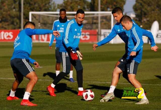 أخبار سعيدة في تدريبات ريال مدريد
