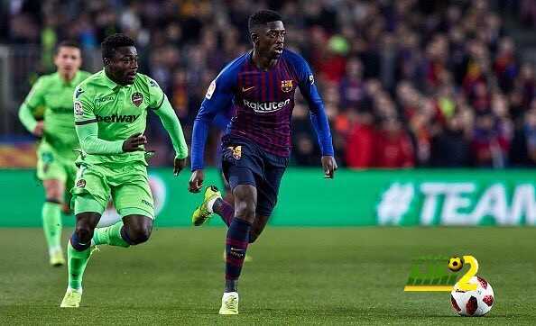 ديمبلي ، الوحيد من فعلها مع برشلونة هذا الموسم