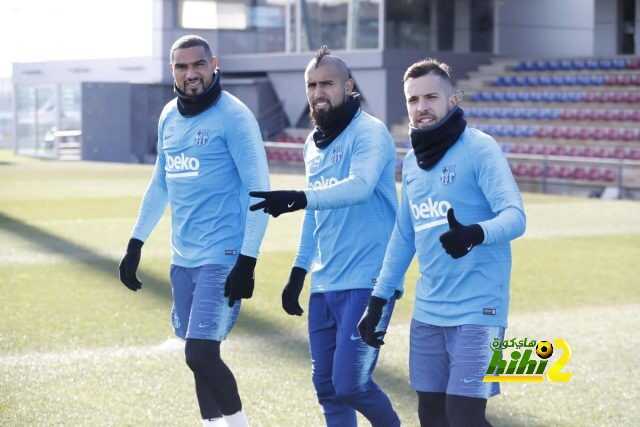 برشلونة يختتم استعداداته لمواجهة جيرونا