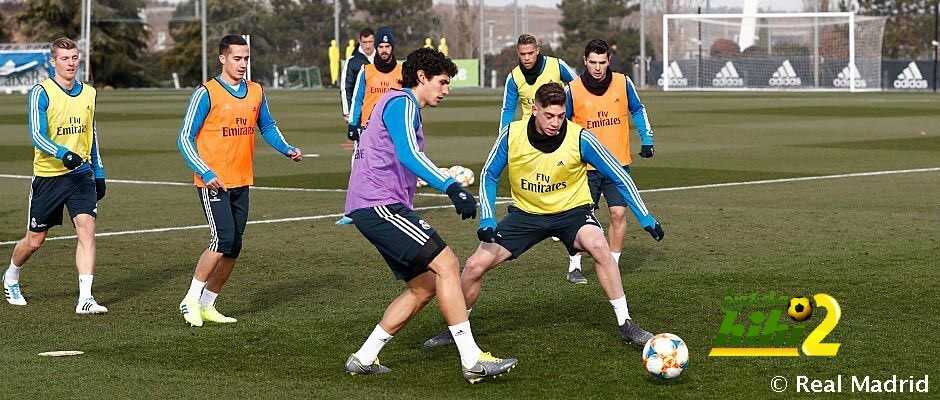 ريال مدريد يستعد للكلاسيكو