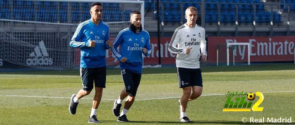 ريال مدريد يستعد للديربي