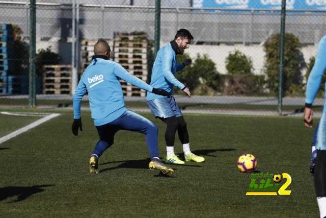 الآس : ميسي يتدرب مع برشلونة مع مطاردة الآلام