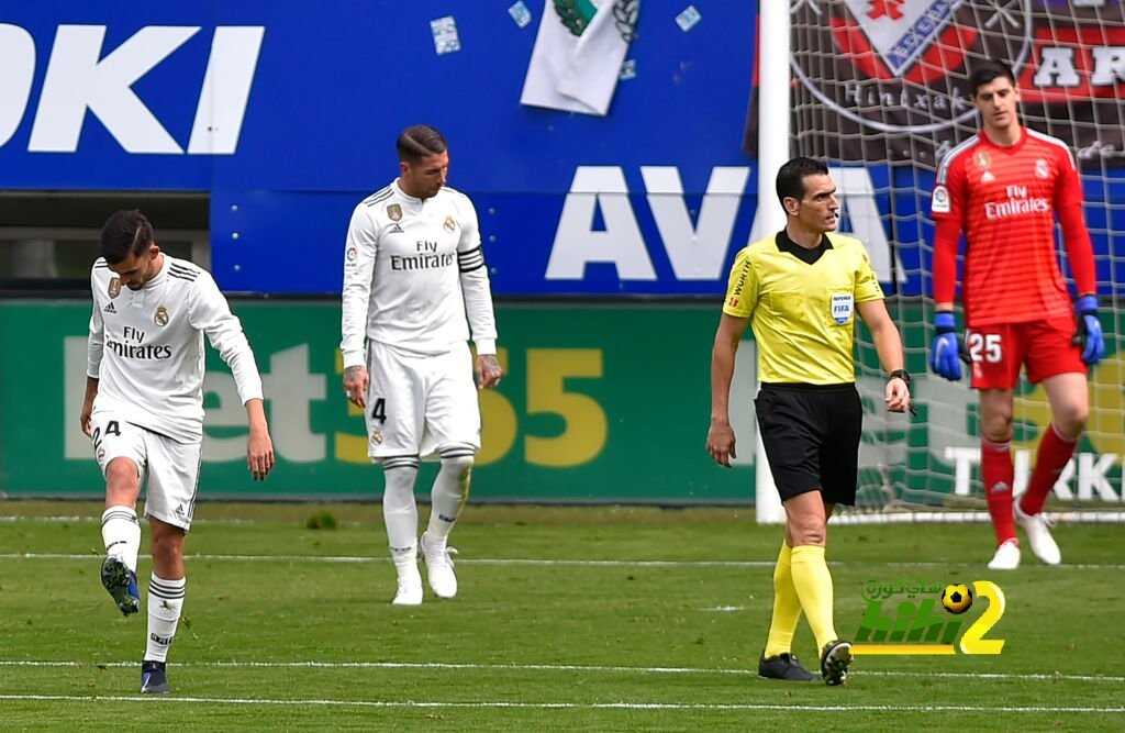 ريال مدريد يفشل في الحفاظ على نظافة شباكه للمرة السابعة
