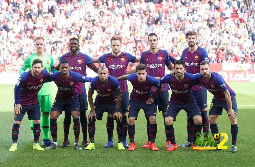 أرقام برشلونة في الموسم الحالي