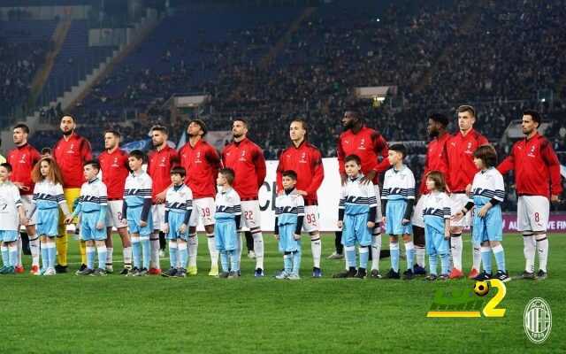 ميلان يفرض التعادل على لاتسيو بالشوط الأول