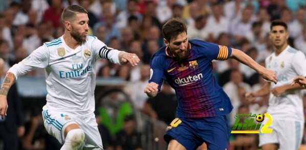 التشكيلة الرسمية لكلاسيكو إياب نصف نهائي كأس الملك بين ريال مدريد وبرشلونة
