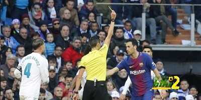 أكثر لاعبي برشلونة حصولاً على البطاقات في الكلاسيكو ؟