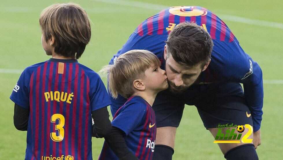 بيكيه يقترب من أفضل أرقامه مع برشلونة