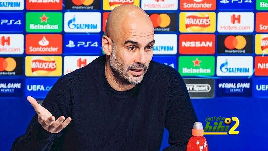 🔴جوارديولا: أي شيء يمكن أن يحدث في بطولة دوري الابطال.