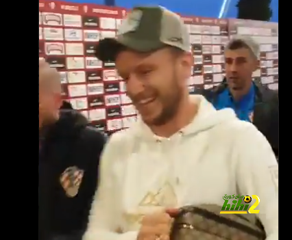 🔴ايفان راكيتيتش خلال تواجده مع بعثة المُنتخب الكُرواتي في زغرب