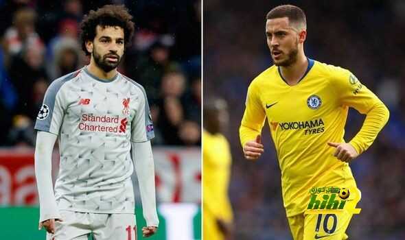 هازارد : اتمنى الوصول لمستوى محمد صلاح