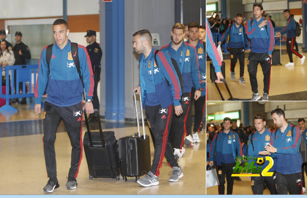 🔴 ثلاثي برشلونة في مطار فالنسيا استعداداً للقاء اسبانيا أمام النرويج