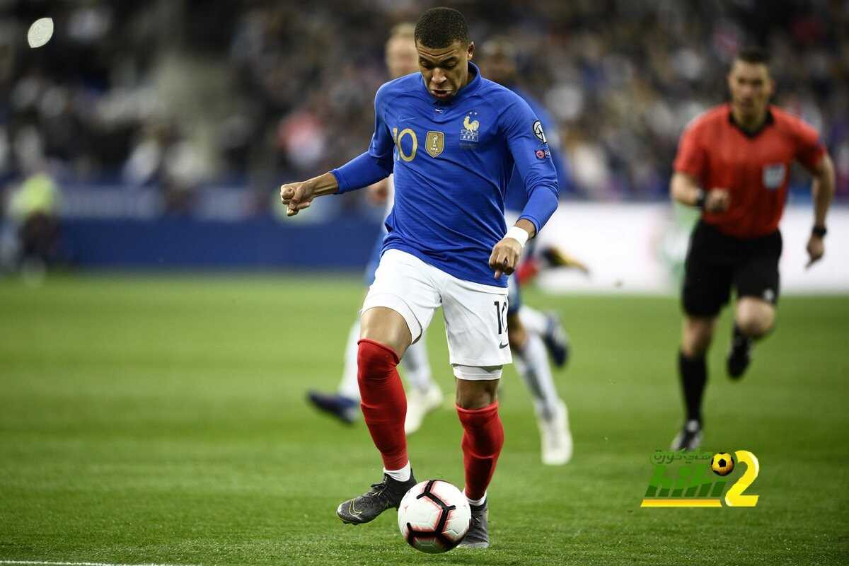 مبابي وافضل رقم للاعب مع فرنسا