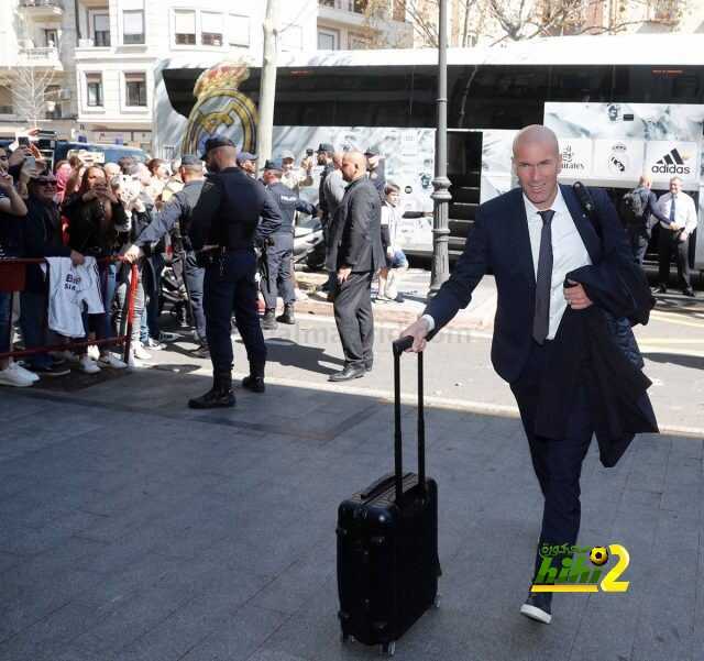 ريال مدريد يصل إلى فالنسيا
