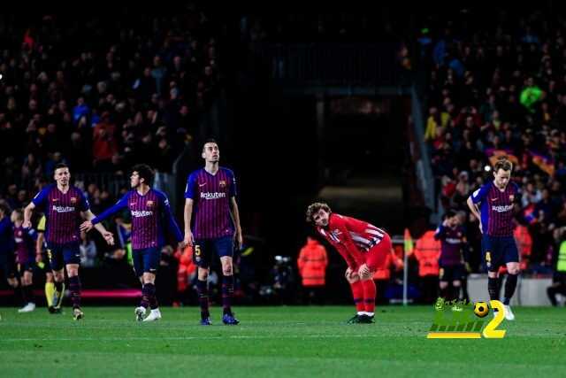 غريزمان لايعرف سوى الفشل أمام برشلونة