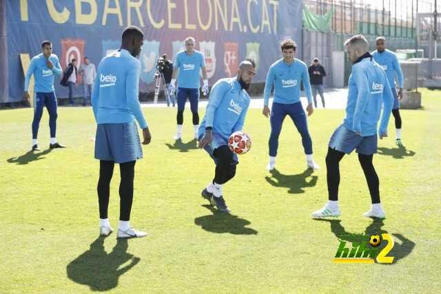 برشلونة يستعد لليونايتد في حضور ديمبلي
