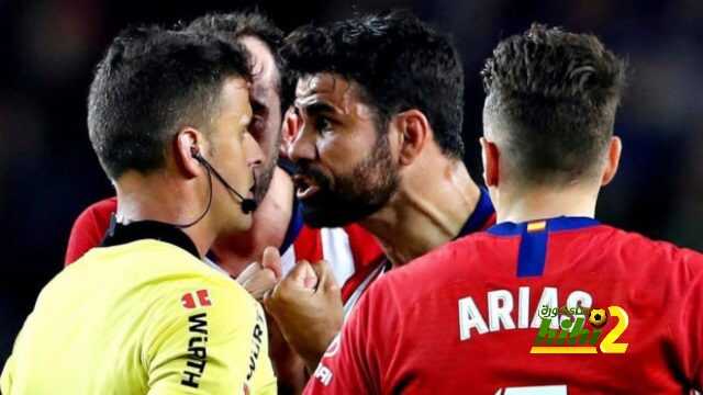 اتليتكو مدريد ينوي الإستئناف على عقوبات دييجو كوستا