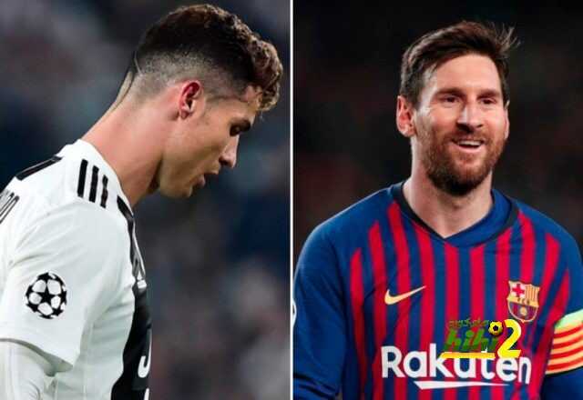 ردة فعل ميسي على توديع رونالدو لدوري الأبطال .!