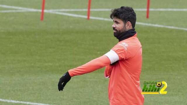 كوستا يتراجع ويشارك فى مران اتليتكو مدريد